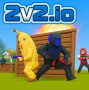 2v2.io is a fast-paced multiplayer action game in which you collaborate with a companion to engage in intense battles against another duo
