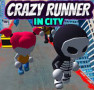 Crazy Runner in City is an entertaining running game in which you navigate the city's slopes with a lightning-fast 3D figure. The figure is always moving, which makes you test your reflexes and quickness of response.