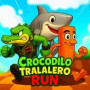 Crocodilo Tralalero Run is a fun endless running game (unlimited running) where you will control the funny crocodile 