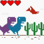 Dino Game is a simple yet addictive infinite runner where you control a little dinosaur racing across an obstacle-filled desert.