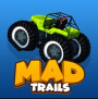 Mad Trials is a thrilling stunt-racing game where you take on dangerous obstacle tracks filled with ramps, rotating platforms, steep climbs, and explosive traps