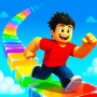 Obby Rainbow Tower is a fun and tough obstacle game about climbing a colorful rainbow tower while avoiding traps, gaps, and moving platforms.