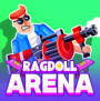 Floppy ragdoll figures fight in numerous arenas in Ragdoll Arena, a chaotic and amusing physics-based fighting game.
