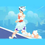 Running In Foam is a fun jogging game on foam tracks. Simple running mechanics and fluid physics make movement unpredictable and exciting