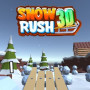 Snow Rush 3D is a thrilling snowboarding game with stunning visuals and fascinating action. Players explore icy slopes, pine woods, and amazing tricks