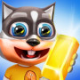 Talking Tom Gold Run is an endless runner game. Help Talking Tom run as far as possible, avoid obstacles, and achieve the highest score possible.